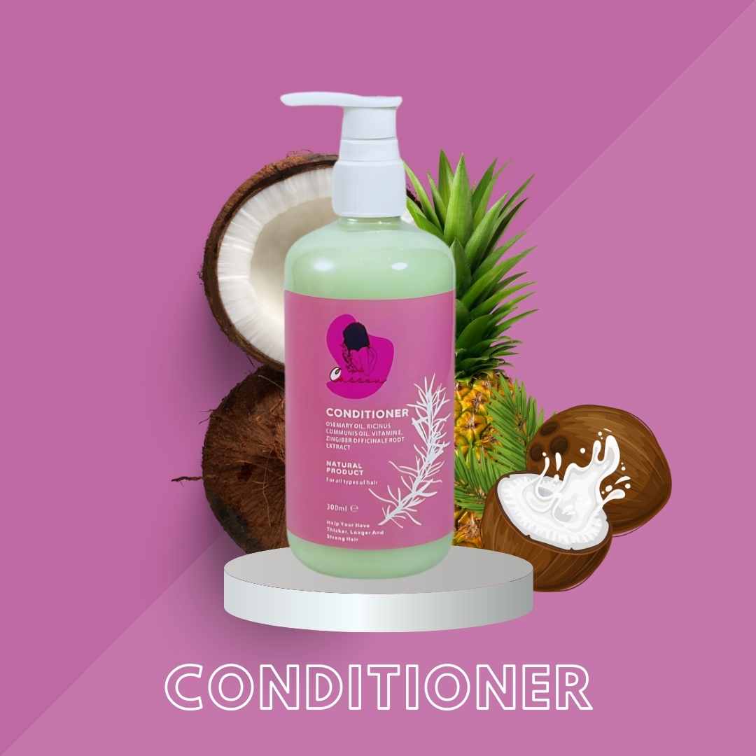 Conditioner (Rosemary Oil, Castor Oil, Ginger Root Extract)